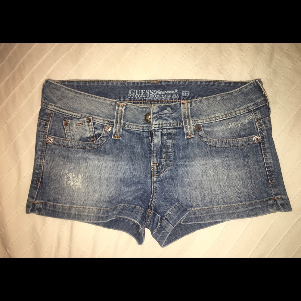Guess jean shorts!